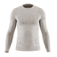 Sports Compression Shirt Long Sleeve Men silvergrey