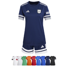 14er Set Squadra 25 Trikot + Short Damen inkl. Druck-2406542