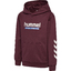 hmlJR LOGO HOODIE vineyardwine