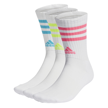 3-STREIFEN CUSHIONED CREW SOCKEN, 3 PAAR