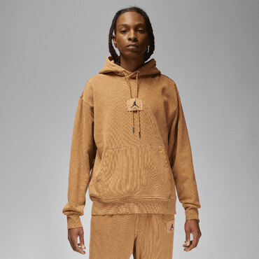 Jordan Essentials Men's Statement Fleece Washed Pullover Hoodie