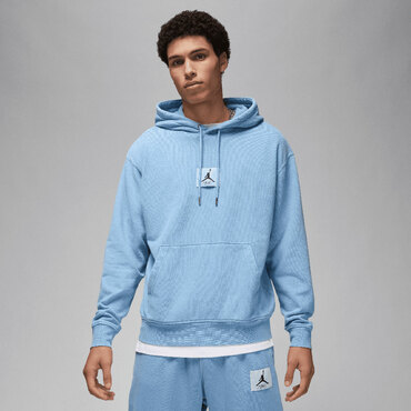 Jordan Essentials Men's Statement Fleece Washed Pullover Hoodie