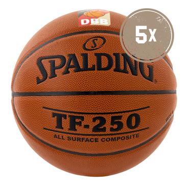 TF250 Basketball Größe 7 - 5er Ballpaket