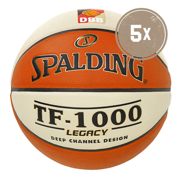TF1000 Basketball Größe 6 - 5er Ballpaket