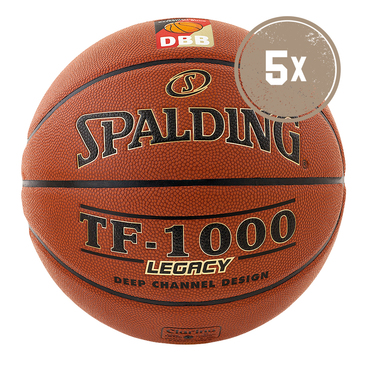 TF1000 Basketball Größe 7 - 5er Ballpaket