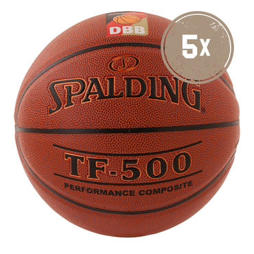 TF500 Basketball Größe 6 - 5er Ballpaket