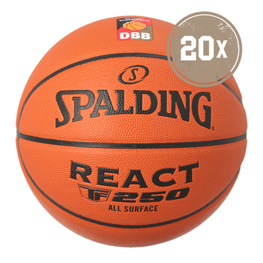 Basketball DBB React TF-250 - 20er Ballpaket