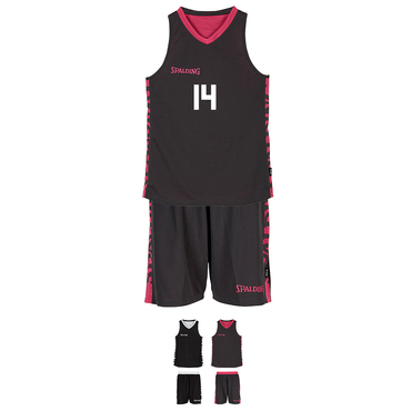 Basketball 14er Set Essential Reversible Trikot + Shorts Damen inkl. Druck