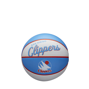NBA TEAM RETRO BASKETBALL MINI LA CLIPPERS