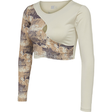 HMLLOTUS CROPPED T-SHIRT L/S