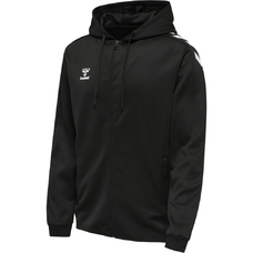 hmlCORE XK POLY ZIP HOOD SWEAT