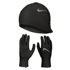 MEN'S ESSENTIAL RUNNING HAT AND GLOVE SET