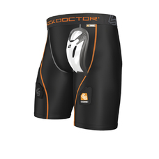 CORE KOMPRESSIONSHOSE MIT BIOFLEXCUP JUGEND-455512