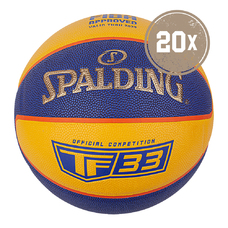 Basketball TF 33 Gold In/Out FIBA - 20er Ballpaket